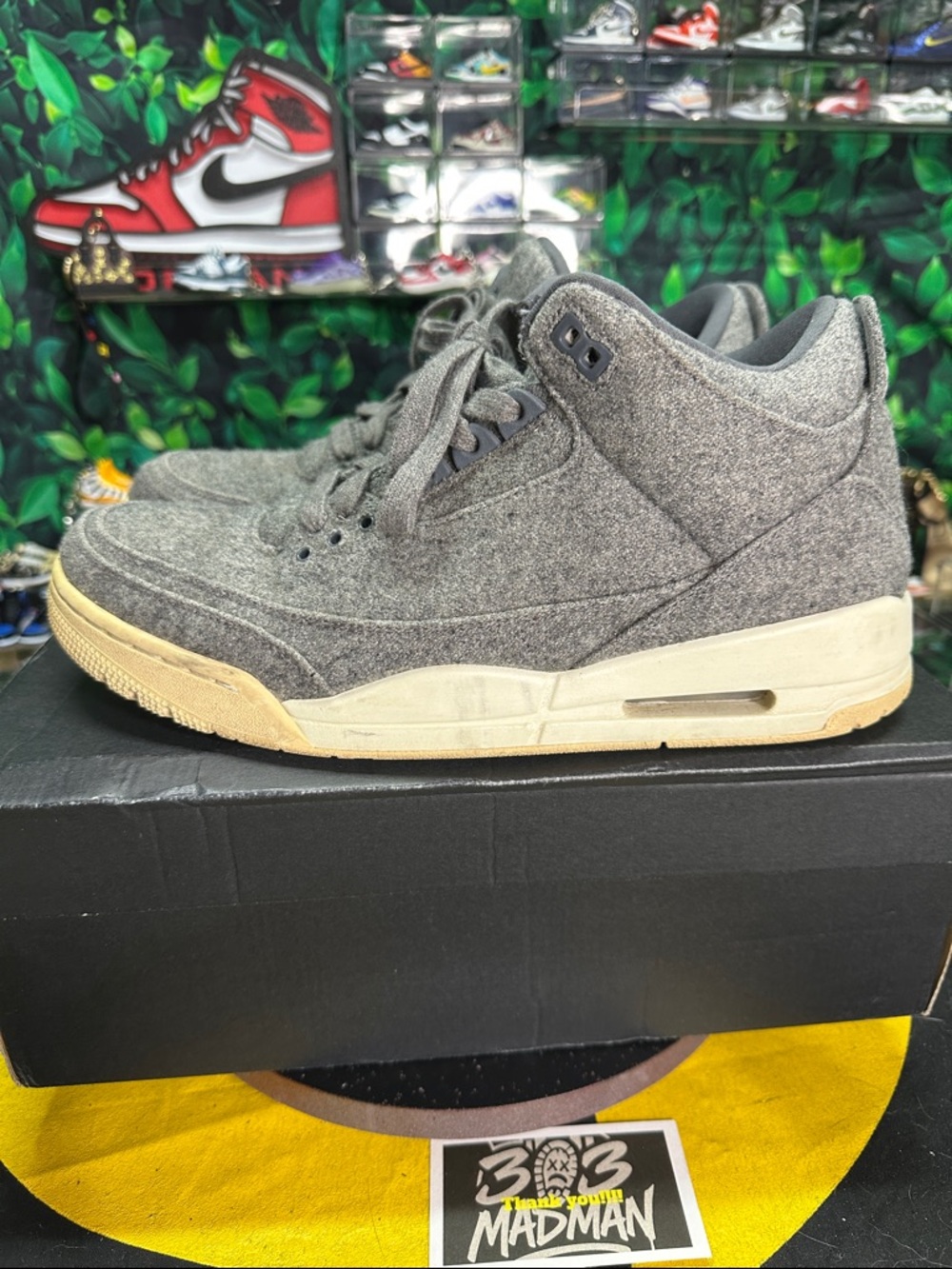 Jordan 3 Retro Wool  Men’s Size 10.5